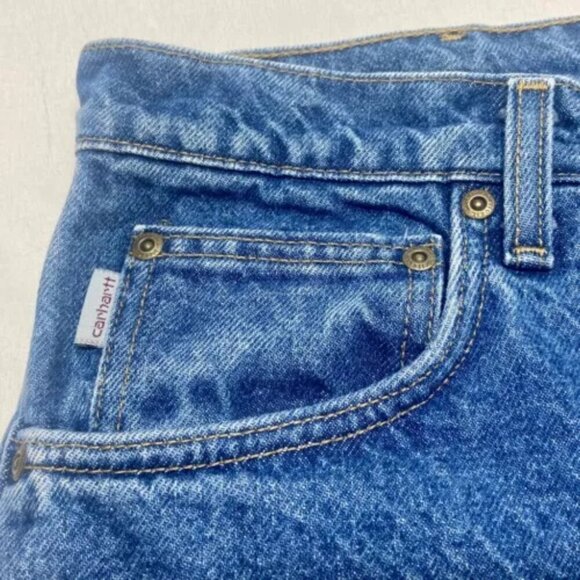 Carhartt Jeans Men's 42 X 30 5 Pocket Medium Wash Straight Leg EUC - Picture 9 of 15